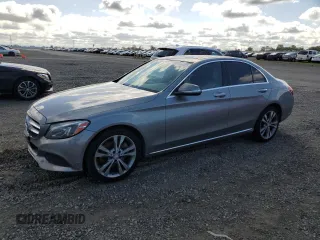 2015 Mercedes-Benz C 300 Luxury with VIN 55SWF4KB3FU023876, listed as a Copart auction lot 51646055 with 192,852 mi miles and Salvage Title. Bid and sale history available at DreamBid. Image 1.