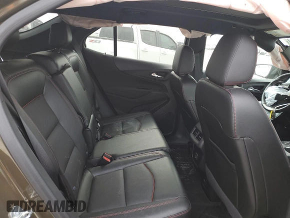 2024 Chevrolet Equinox RS with VIN 3GNAXMEG0RL161372, listed as a Copart auction lot 76330864 with 11,312 mi miles and Salvage title. Bid and sale history available at DreamBid. Image 11.