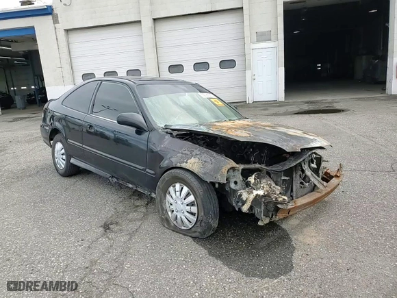 2000 Honda Civic EX with VIN 1HGEJ8243YL128682, listed as a Copart auction lot 52088565 with 0 mi miles and Salvage Title. Bid and sale history available at carsss.com. Image 10.