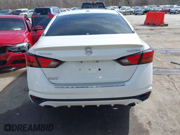 2020 Nissan Altima Platinum with VIN 1N4BL4FV8LN302630, listed as a IAAI auction lot 41844295 with 57,598 mi miles and . Bid and sale history available at carsss.com. Image 16.
