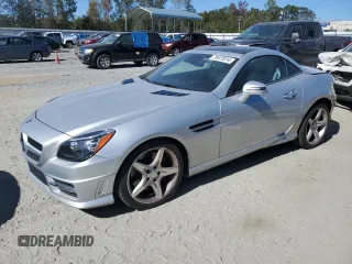 2014 Mercedes-Benz SLK-Class SLK 250 with VIN WDDPK4HA9EF081152, listed as a Copart auction lot 76675814 with 55,902 mi miles and Salvage Title. Bid and sale history available at carsss.com. Image 1.