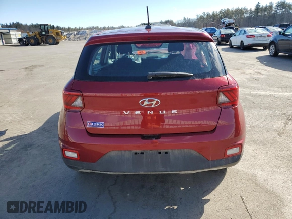 2024 Hyundai Venue SE with VIN KMHRB8A30RU324933, listed as a Copart auction lot 47050945 with Not Provided miles and Salvage Title. Bid and sale history available at DreamBid. Image 6.