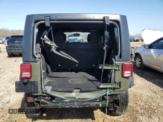 2016 Jeep Wrangler Unlimited Sport with VIN 1C4BJWDG4GL101387, listed as a Copart auction lot 49163905 with 96,956 mi miles and Salvage Title. Bid and sale history available at DreamBid. Image 6.