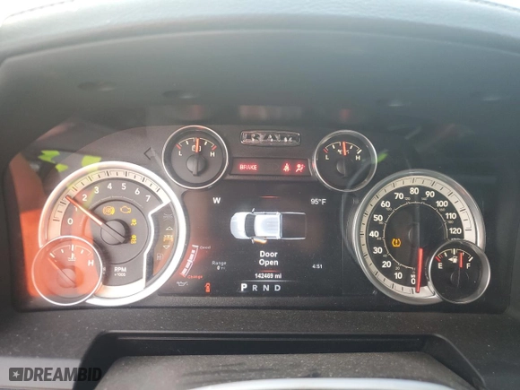 2015 Ram 2500 Laramie with VIN 3C6UR5NJ9FG538844, listed as a Copart auction lot 75397744 with 142,469 mi miles and Salvage Title. Bid and sale history available at carsss.com. Image 9.