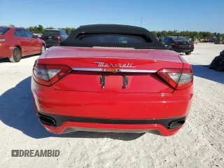 2014 Maserati GranTurismo Convertible Sport with VIN ZAM45VMA8E0110588, listed as a Copart auction lot 82513364 with 0 mi miles and Salvage Title. Bid and sale history available at carsss.com. Image 6.