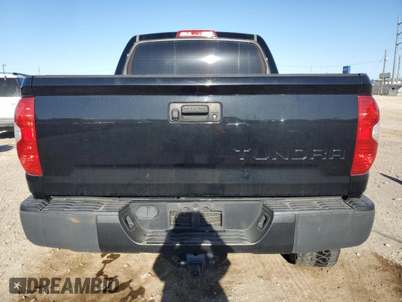 2017 Toyota Tundra SR5 with VIN 5TFEM5F16HX116622, listed as a Copart auction lot 48257125 with 109,454 mi miles and Salvage title. Bid and sale history available at DreamBid. Image 6.