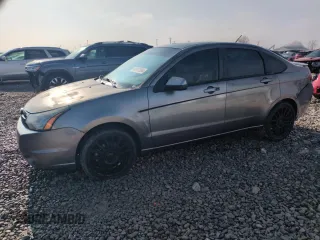 2011 Ford Focus SES with VIN 1FAHP3GNXBW108570, listed as a Copart auction lot 81977954 with 147,563 mi miles and Salvage Title. Bid and sale history available at carsss.com. Image 1.