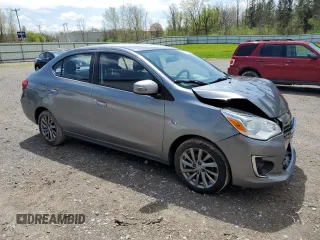 2019 Mitsubishi Mirage SE z VIN ML32F4FJ8KHF04580, wystawiony jako Copart lot #56166395 z przebiegiem 41 351 mil mil oraz Szkody całkowita. Historia ofert i sprzedaży dostępna na DreamBid. Obrazek 4.