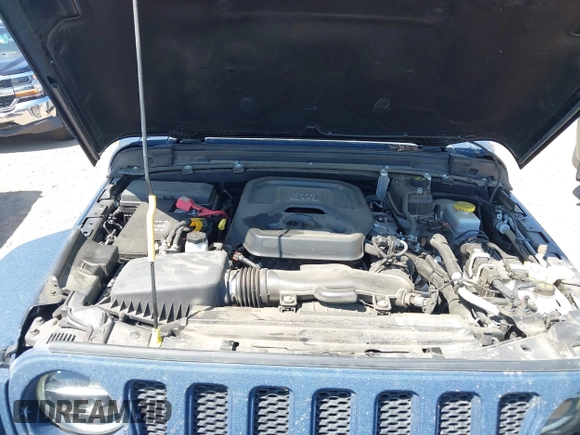 2022 Jeep Wrangler Unlimited Sahara with VIN 1C4HJXEN1NW262546, listed as a IAAI auction lot 41975925 with 17,994 mi miles and . Bid and sale history available at DreamBid. Image 10.