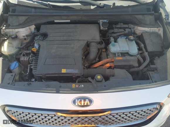 2017 Kia Niro EX with VIN KNDCC3LC1H5071637, listed as a Copart auction lot 52370975 with 80,656 mi miles and Salvage Title. Bid and sale history available at carsss.com. Image 14.
