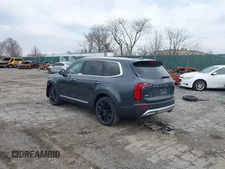 2020 Kia Telluride SX with VIN 5XYP5DHC8LG025376, listed as a IAAI auction lot 41832635 with 40,991 mi miles and . Bid and sale history available at DreamBid. Image 3.