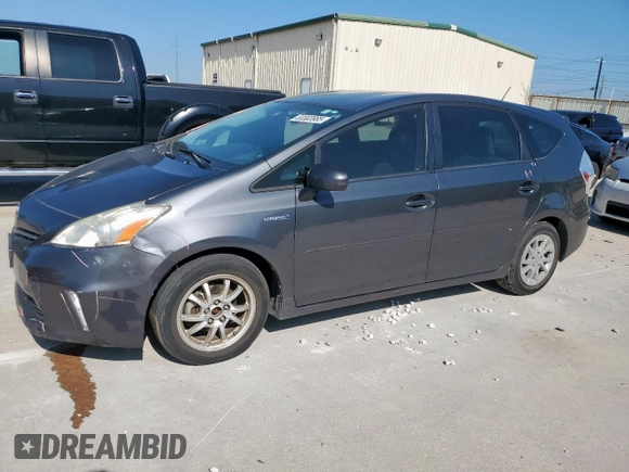2013 Toyota Prius Two with VIN JTDZN3EU0D3229871, listed as a Copart auction lot 53303985 with 130,420 mi miles and Salvage Title. Bid and sale history available at DreamBid. Image 1.