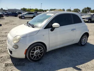 2012 FIAT 500 Pop z VIN 3C3CFFAR1CT101409, wystawiony jako Copart lot #66005735 z przebiegiem 131 543 mil mil oraz Szkoda całkowita • Salvage title. Historia ofert i sprzedaży dostępna na DreamBid. Obrazek 1.