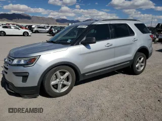 2019 Ford Explorer XLT z VIN 1FM5K7D88KGA27686, wystawiony jako Copart lot #56498735 z przebiegiem 55 160 mil mil oraz Szkoda całkowita • Salvage title. Historia ofert i sprzedaży dostępna na DreamBid. Obrazek 1.