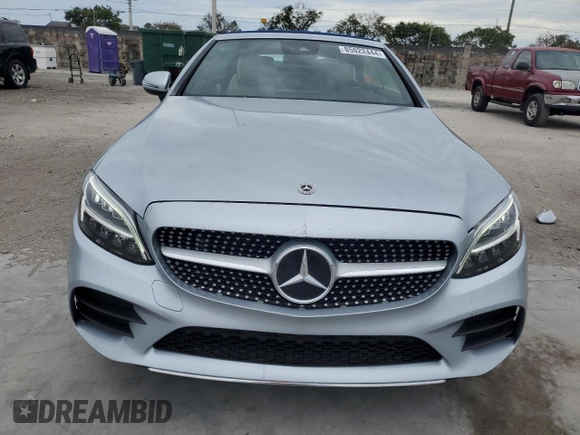 2023 Mercedes-Benz C 300 with VIN W1KWK8EB8PG117149, listed as a Copart auction lot 85022444 with 29,304 mi miles and Salvage Title. Bid and sale history available at DreamBid. Image 5.