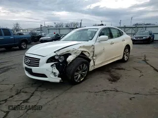 2013 Infiniti M37 with VIN JN1BY1AR0DM604816, listed as a Copart auction lot 85498034 with 126,807 mi miles and Salvage Title. Bid and sale history available at carsss.com. Image 13.