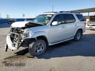 2005 Toyota Sequoia Limited with VIN 5TDBT48A65S251632, listed as a Copart auction lot 80688034 with 218,784 mi miles and Salvage Title. Bid and sale history available at DreamBid. Image 1.