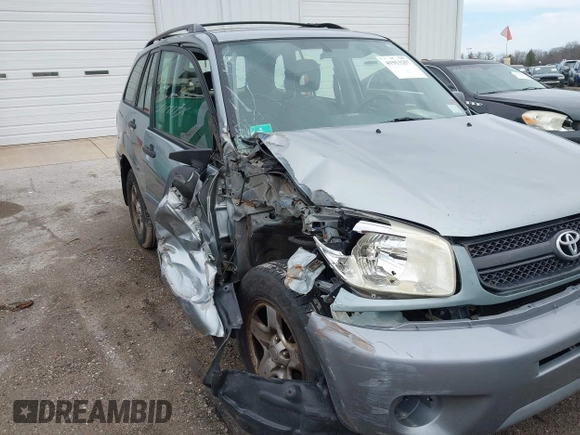 2005 Toyota RAV4 with VIN JTEHD20V350054927, listed as a IAAI auction lot 41913257 with 216,442 mi miles. Bid and sale history available at carsss.com. Image 6.