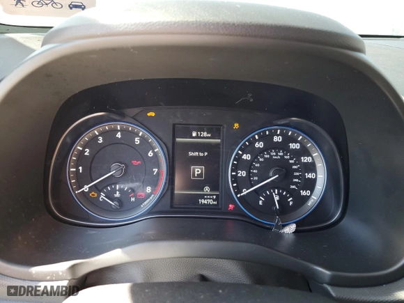 2023 Hyundai Kona SEL with VIN KM8K32AB3PU063636, listed as a Copart auction lot 44851405 with 19,470 mi miles and Salvage Title. Bid and sale history available at carsss.com. Image 9.