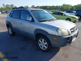 2005 Hyundai Tucson GLS with VIN KM8JN12D65U244033, listed as a IAAI auction lot 41998302 with 219,205 mi miles. Bid and sale history available at carsss.com. Image 1.