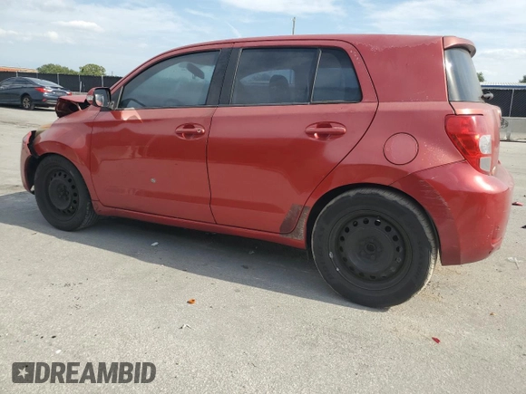 2008 Scion xD with VIN JTKKU10488J015480, listed as a Copart auction lot 53809835 with 182,676 mi miles and Salvage Title. Bid and sale history available at DreamBid. Image 2.