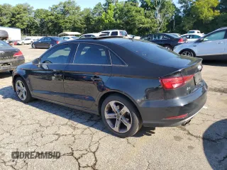 2018 Audi A3 Sedan Premium with VIN WAUAUGFF1J1030114, listed as a Copart auction lot 59615893 with 65,009 mi miles. Bid and sale history available at carsss.com. Image 2.