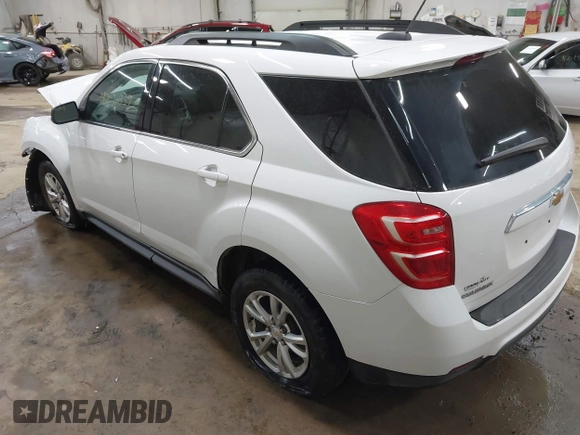 2017 Chevrolet Equinox LT with VIN 2GNALCEK7H1580197, listed as a IAAI auction lot 42021035 with 35,536 mi miles and . Bid and sale history available at DreamBid. Image 3.