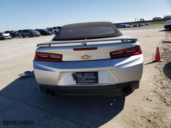 2017 Chevrolet Camaro 1SS with VIN 1G1FF3D77H0166005, listed as a Copart auction lot 89373005 with 0 mi miles and Salvage Title. Bid and sale history available at carsss.com. Image 6.