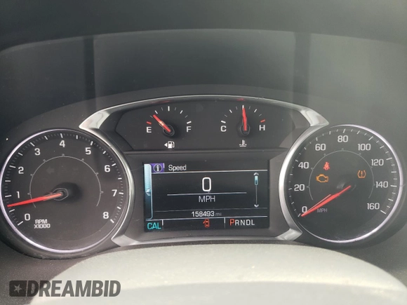 2017 GMC Acadia SLE with VIN 1GKKNLLS0HZ180424, listed as a Copart auction lot 53069325 with 158,493 mi miles and Salvage title. Bid and sale history available at DreamBid. Image 9.