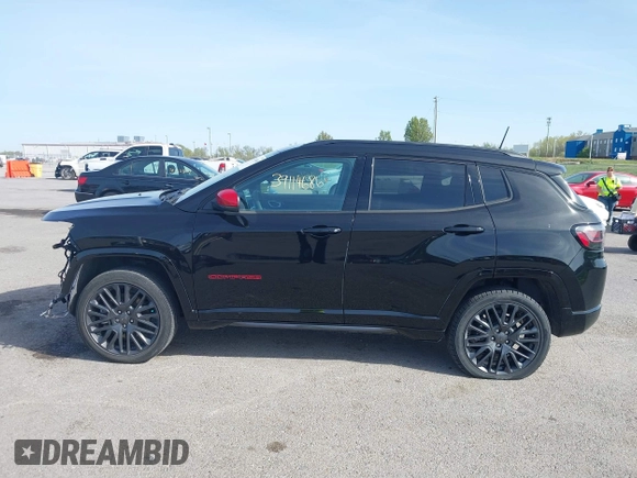 2023 Jeep Compass (RED) Edition с VIN 3C4NJDCN8PT502589, выставлен на аукционе IAAI как лот 39114686 с пробегом 16 116 миль миль и . История ставок и продаж доступна на DreamBid. Изображение 15.