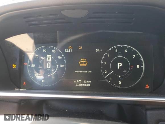 2017 Land Rover Range Rover Sport HSE with VIN SALWR2FV0HA133127, listed as a Copart auction lot 47889905 with 72,860 mi miles and Salvage Title. Bid and sale history available at carsss.com. Image 9.