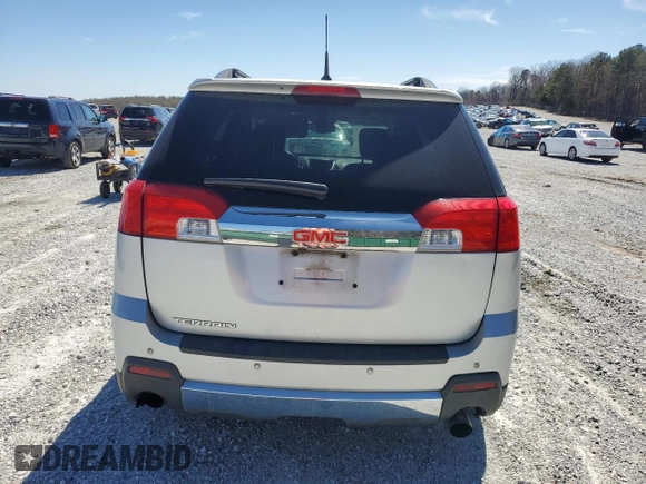 2012 GMC Terrain SLT-2 with VIN 2GKFLWE52C6344678, listed as a Copart auction lot 48904375 with 120,586 mi miles and Clean Title. Bid and sale history available at DreamBid. Image 6.