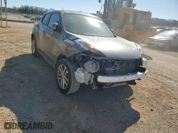 2013 Nissan Juke SV with VIN JN8AF5MR1DT206574, listed as a Copart auction lot 47843895 with 123,181 mi miles and Salvage Title. Bid and sale history available at carsss.com. Image 10.