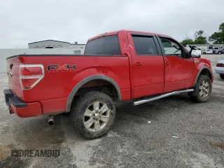 2009 Ford F-150 XL with VIN 1FTPW14V79FA70128, listed as a Copart auction lot 58830945 with 266,689 mi miles and Salvage title. Bid and sale history available at DreamBid. Image 3.