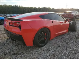 2017 Chevrolet Corvette 1LT with VIN 1G1YB2D72H5106831, listed as a Copart auction lot 78091074 with 40,254 mi miles and Clean Title. Bid and sale history available at carsss.com. Image 3.