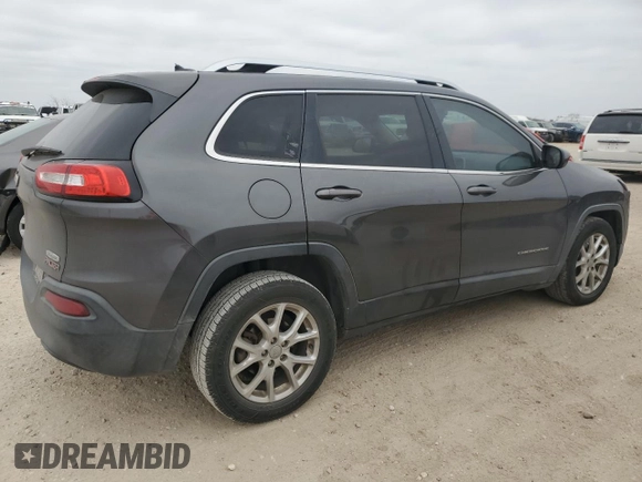 2015 Jeep Cherokee Latitude with VIN 1C4PJLCB1FW643005, listed as a Copart auction lot 46163045 with 134,840 mi miles and Salvage Title. Bid and sale history available at DreamBid. Image 3.