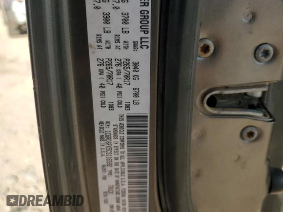 2012 Ram 1500 ST with VIN 1C6RD6FK5CS116592, listed as a Copart auction lot 87639065 with 191,985 mi miles and Clean title. Bid and sale history available at DreamBid. Image 12.