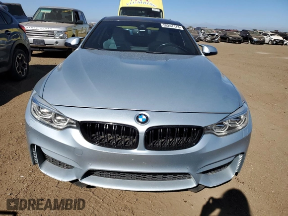 2017 BMW M4 with VIN WBS3R9C34HA014060, listed as a Copart auction lot 66207173 with 47,220 mi miles. Bid and sale history available at carsss.com. Image 5.