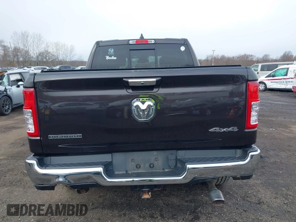 2019 Ram 1500 Big Horn with VIN 1C6SRFFT6KN623770, listed as a IAAI auction lot 41887518 with 46,917 mi miles and . Bid and sale history available at DreamBid. Image 16.