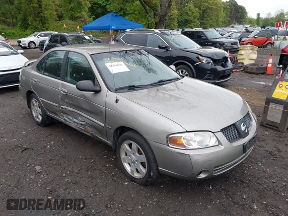 2006 Nissan Sentra S z VIN 3N1CB51D86L493088, wystawiony jako IAAI lot #42256031 z przebiegiem 62 513 mil mil oraz . Historia ofert i sprzedaży dostępna na DreamBid. Obrazek 1.