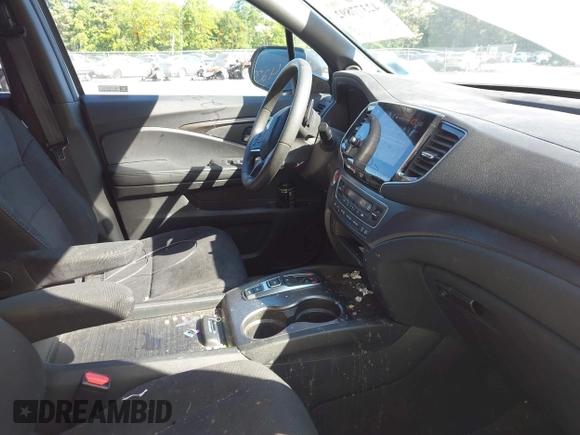 2022 Honda Pilot Sport with VIN 5FNYF6H36NB096342, listed as a IAAI auction lot 42377892 with 25,829 mi miles and . Bid and sale history available at DreamBid. Image 5.