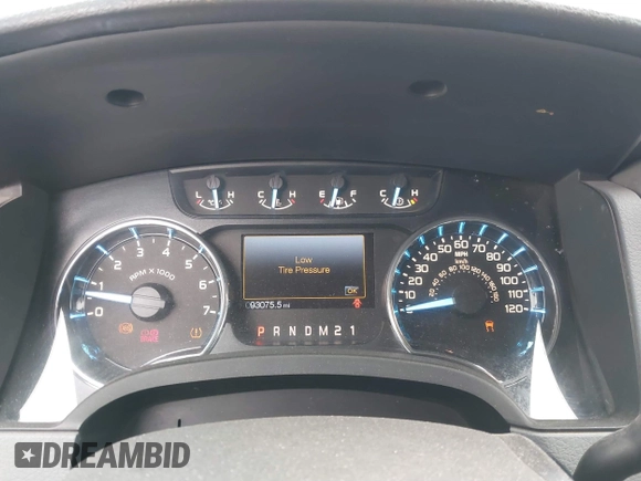 2011 Ford F-150 XLT with VIN 1FTFW1ET8BFB33994, listed as a IAAI auction lot 41601905 with 93,075 mi miles. Bid and sale history available at carsss.com. Image 7.