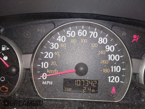 2003 Saturn ION with VIN 1G8AN12F13Z198305, listed as a IAAI auction lot 40806613 with 107,342 mi miles. Bid and sale history available at carsss.com. Image 16.