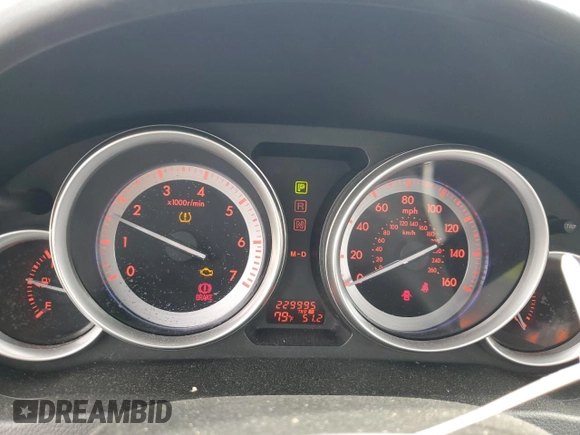 2009 Mazda 6 i Touring with VIN 1YVHP82A695M08161, listed as a Copart auction lot 53919555 with 229,995 mi miles and Salvage Title. Bid and sale history available at carsss.com. Image 9.