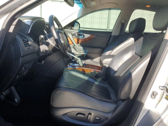 2016 Infiniti QX70 with VIN JN8CS1MW5GM750058, listed as a Copart auction lot 47272935 with 82,155 mi miles and Salvage Title. Bid and sale history available at DreamBid. Image 7.