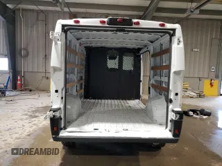 2023 Ram ProMaster Cargo with VIN 3C6LRVVG1PE565680, listed as a Copart auction lot 88541065 with 17,598 mi miles and Salvage Title. Bid and sale history available at DreamBid. Image 6.