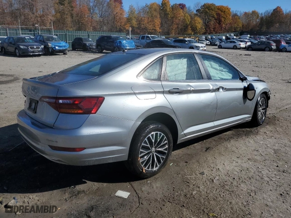 2019 Volkswagen Jetta S with VIN 3VWC57BU0KM172369, listed as a Copart auction lot 77674814 with 0 mi miles and Salvage Title. Bid and sale history available at carsss.com. Image 3.