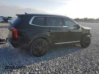 2022 Kia Telluride SX with VIN 5XYP54HC8NG232420, listed as a Copart auction lot 51041515 with 44,100 mi miles and Salvage title. Bid and sale history available at DreamBid. Image 3.