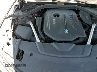 2019 BMW 7 Series 740i with VIN WBA7E2C58KB218095, listed as a Copart auction lot 64482195 with 87,118 mi miles and Salvage title. Bid and sale history available at DreamBid. Image 16.