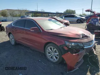 2018 Chevrolet Impala LT z VIN 2G1105S35J9138061, wystawiony jako Copart lot #57300635 z przebiegiem 133 601 mil mil oraz Szkoda całkowita • Salvage title. Historia ofert i sprzedaży dostępna na DreamBid. Obrazek 4.